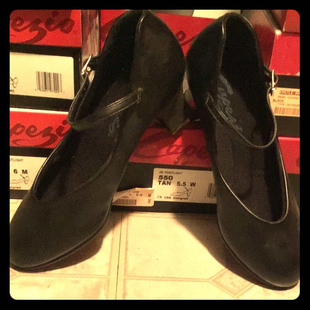 Child’s Black Character shoe